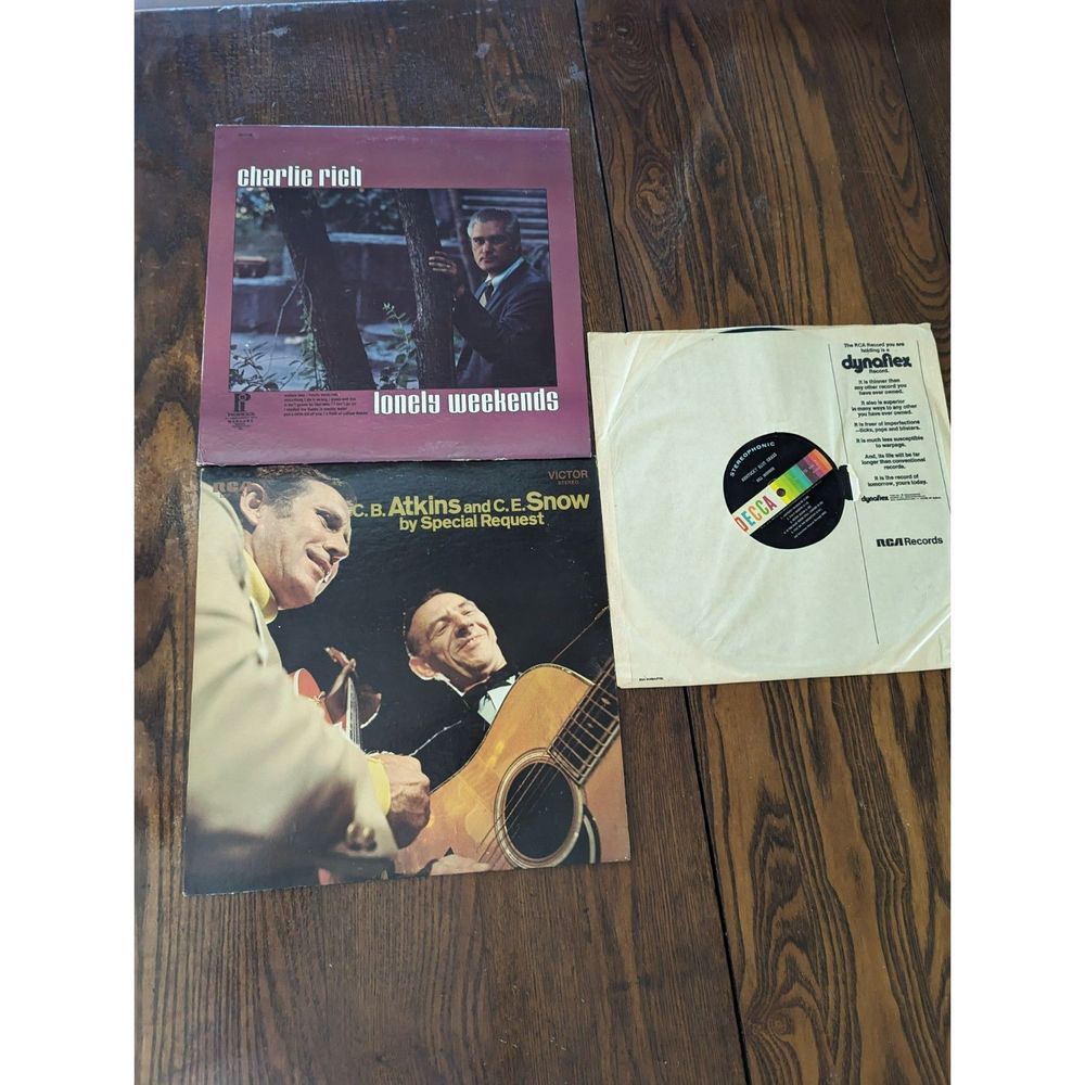 Old country/bluegrass LP albums 3 each